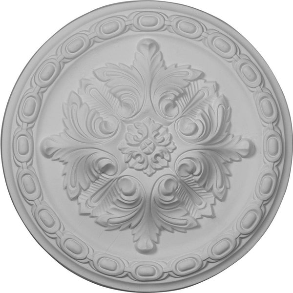 Dwellingdesigns 11.38 x 2 in. Acanthus Ceiling Medallion DW2572761